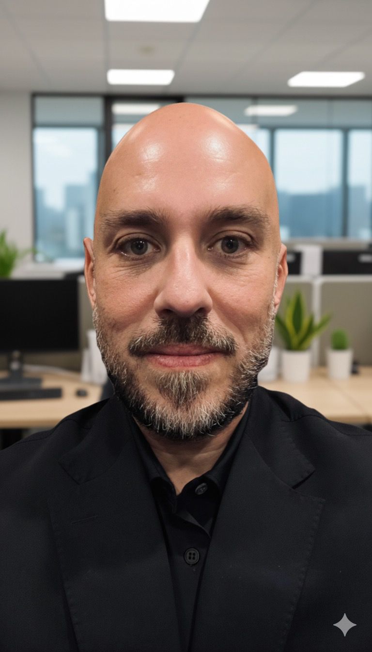 Alain David full portrait